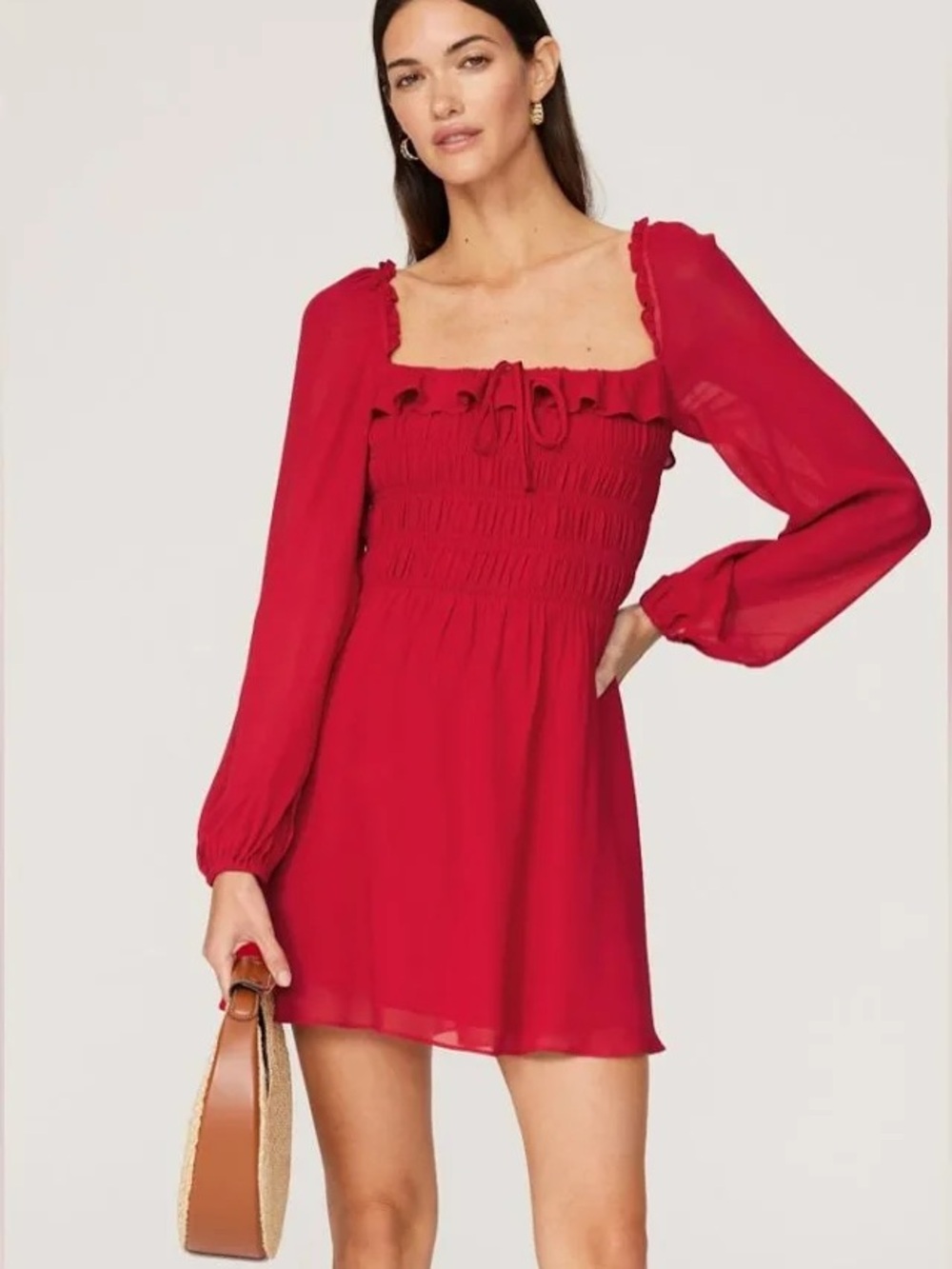Reformation morris mini dress